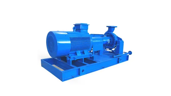 Abrasion Resistant Horizontal Hydraulic Chemical Process Centrifugal Pump for Maritime Service